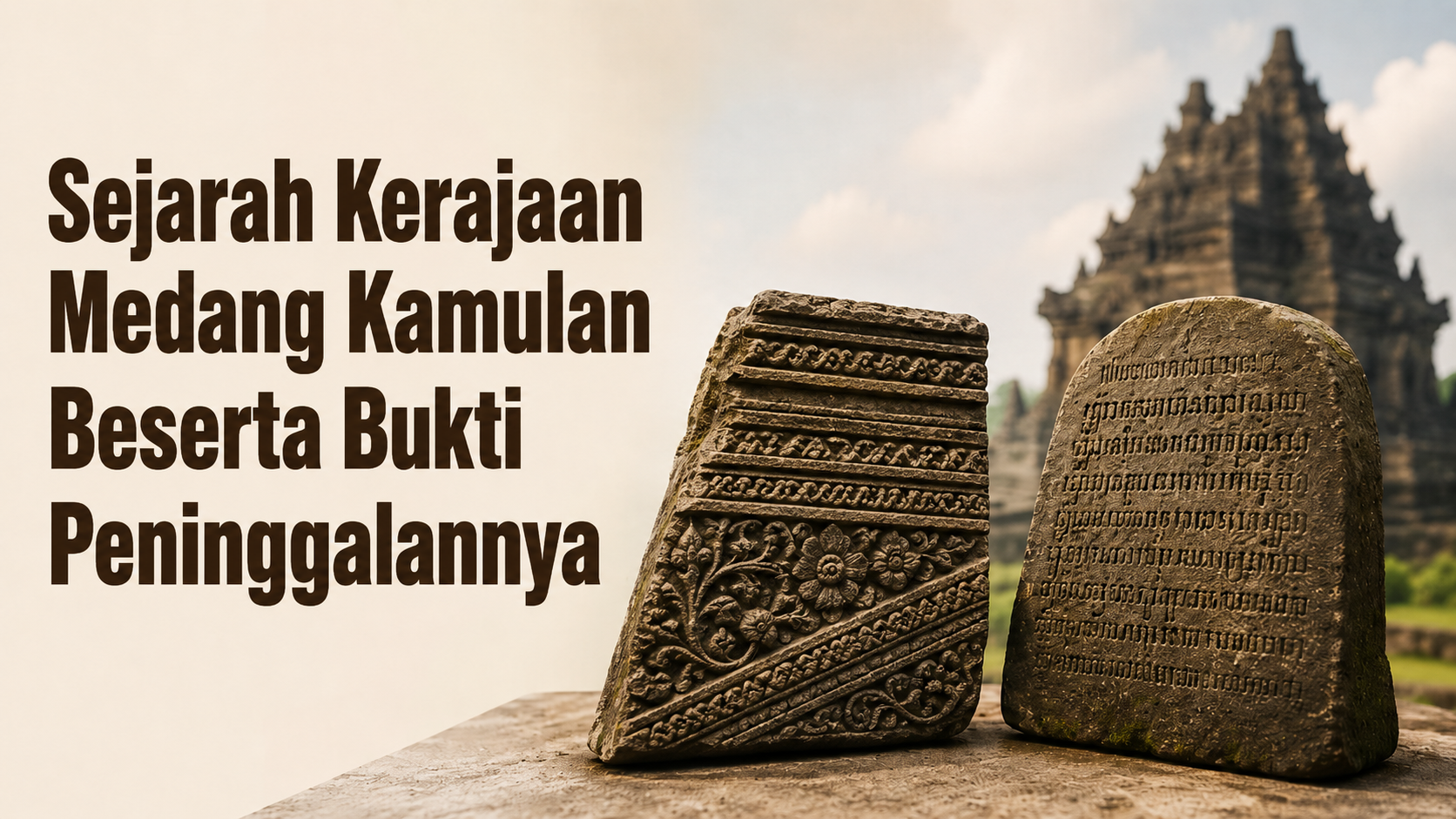 Sejarah Kerajaan Medang Kamulan Beserta Bukti Peninggalannya