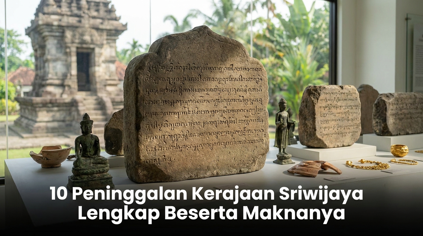 10 Peninggalan Kerajaan Sriwijaya Lengkap Beserta Maknanya