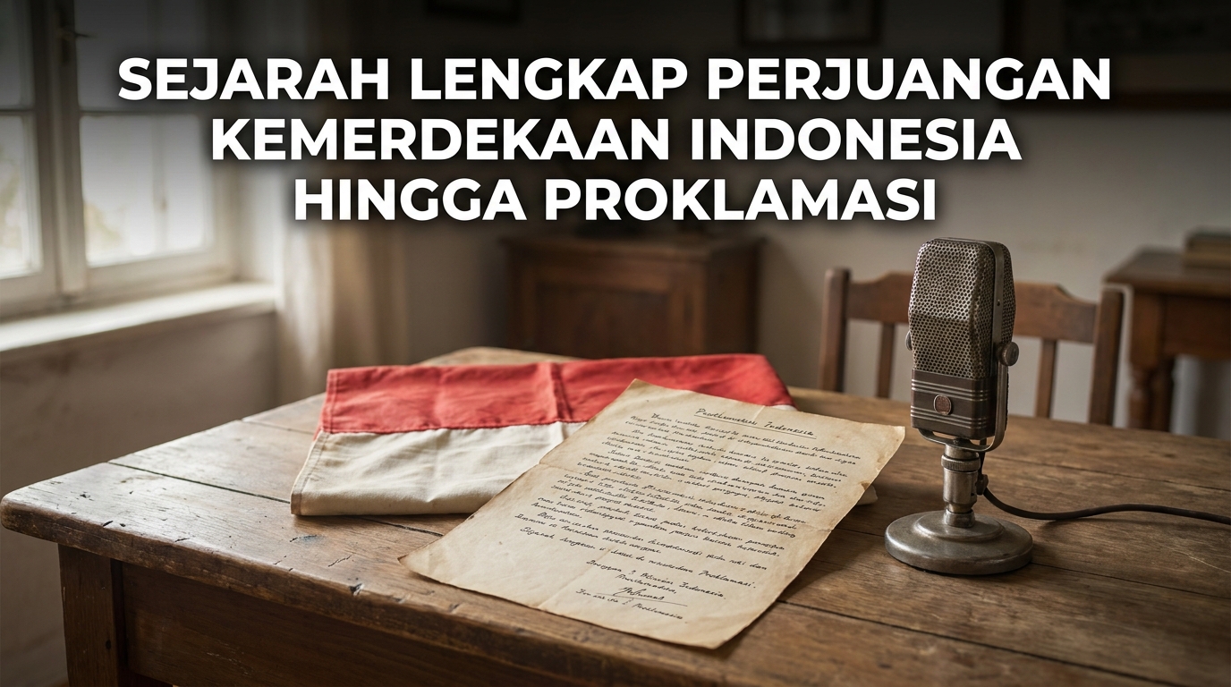 Sejarah Lengkap Perjuangan Kemerdekaan Indonesia Hingga Proklamasi