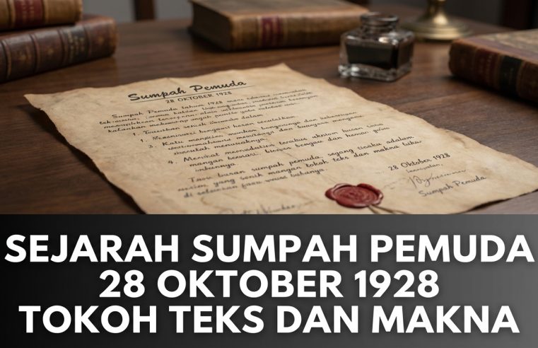 Sejarah Sumpah Pemuda 28 Oktober 1928 Tokoh Teks dan Makna