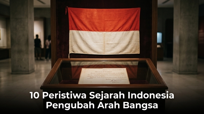 10 Peristiwa Sejarah Indonesia Pengubah Arah Bangsa